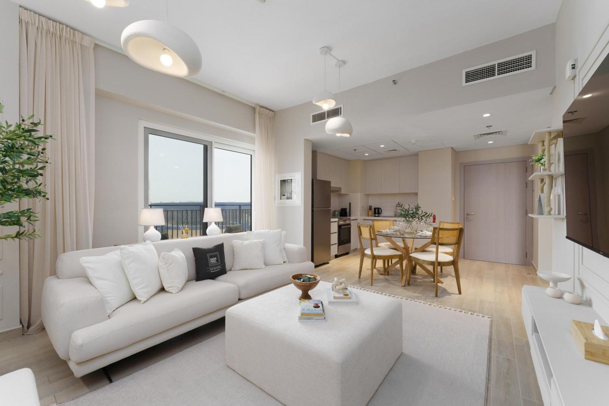 Maison Privee - Charming Retreat With Panoramic Views On Yas Island Apartamento